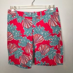 Lilly Pulitzer Watermelon Coralina Avenue shorts